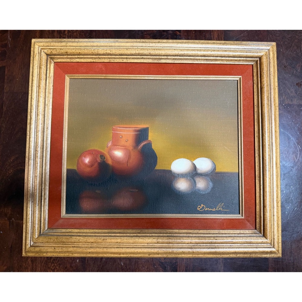 Vintage Original Signed Oil Painting